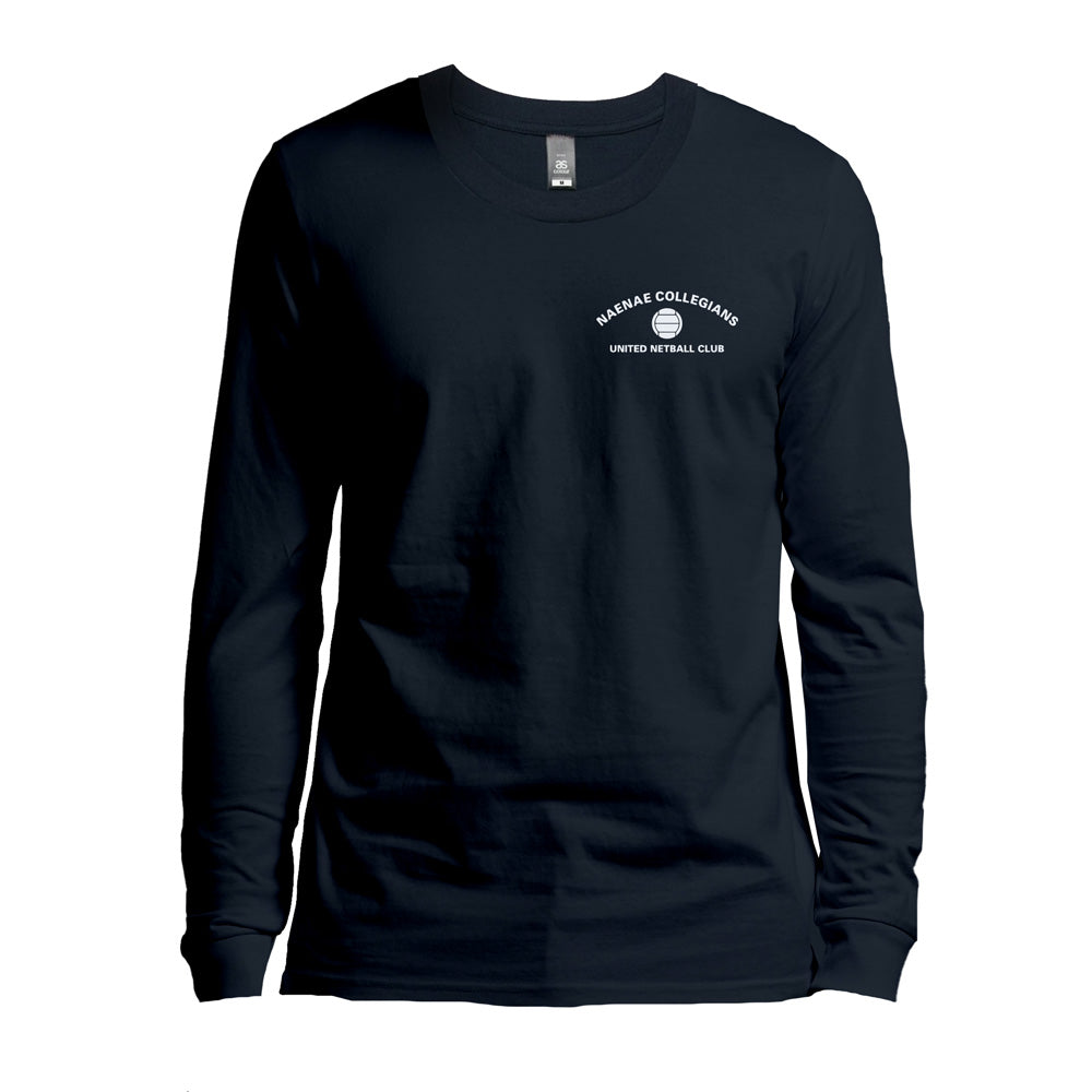 Naenae Collegians United Netball Unisex L/S Tee